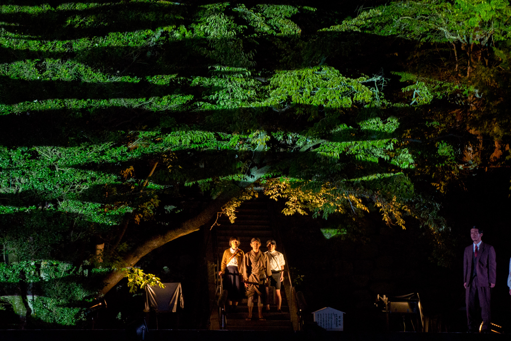 2013/10　【DIGITALIS〜隠サレヌ恋〜】@ 吉田神社野外特設舞台 公演写真